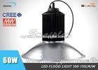 High Power 6500K Cool White High Bay LED Lights 60 Watt With Bridgelux Chip