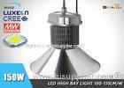 Black / Silver Finshing Industrial LED High Bay Lighting Fixtures 150W
