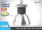 150W Silver Finshing Industrial LED High Bay Lighting Luminaire IP65