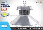 Energy Saving 6500 - 7500 Lumen High Bay Lighting Led Lamps 80 Watt