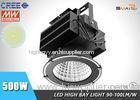 500W Waterproof Meanwell Driver CREE High Bay LED Light Fixtures , ROHS