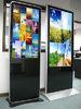 Cinema / Bank 1080P 55 Touch Screen Digital Signage Monitors For Trade Show
