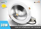 High Luminous Recessed LED Downlights , White 8 Inch 30w LED Downlights