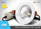4 Inch Recessed LED Downlights 10w , IP44 LED External Downlights