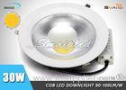 Warm White 2700K LED Recessed Retrofit Downlight IP44 With Epistar Chips