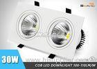 30 Watt IP44 230V Dimmable LED Ceiling Downlights White 2500 - 10000K