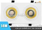 High Lumens Recessed 2 7W LED COB Spot Light Lamp Bulb For Office