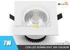 7W COB LED Ceiling Downlights , Recessed LED Kitchen Downlights 3000 - 8000K