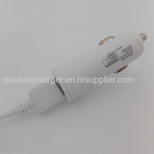 Universal car charger,Mobile phone 5v 1000mA car charger 