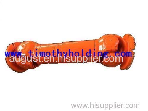 Universal joint shaft coupling