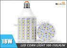 High Efficiency Meeting Room 360 Degree 18W LED Corn COB Bulb 1600 - 1800LM
