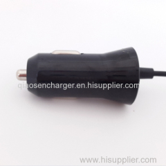 Smartphone car charger for smasung micro USB v8