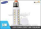 E27 / E14 / B22 Corn COB LED Light Bulbs 5W For Outdoor Lighting
