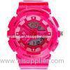 Girls colorful PU Strap LCD Analog Digital Wrist Watch , Skmei Sport Watches