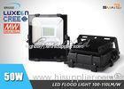 Outside 50W 6500K Cool White LED Flood Lights Commercial For Billboard