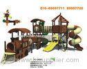 Wooden Train Playground ,train Outdoor playground 10.2*11.7M