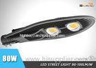 High Lumen Bridgelux IP66 Waterproof LED Street Light Fixtures 80 Watt