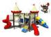 Solid Outdoor Wood Anti-UV Kids Castle Playground for 3-12 Years Old