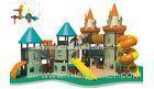 Safe Outdoor Solid Unti-static LLDEP Plastic Kids Castle Playground