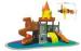 Outdoor Amusement Park Facility Unti-static LLDEP Plastic Kids Castle Playground