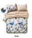 French Beautiful Cotton Bed Set Reactive Printing 200TC For Women