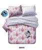 Customized Soft Breathable Floral Bedding Sets Twill Cotton For Ladies