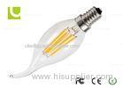 clear glass hanging C35 E14 4w led candle bulb with 360 Beam Angle