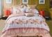 Floral Soft Modern Queen Sateen Bedding Sets , Bedroom Sheet Sets