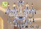 Energy Saving Kitchen Chandelier Lighting , Luxury Crystal 6 Light Chandelier