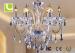 Energy Saving Kitchen Chandelier Lighting , Luxury Crystal 6 Light Chandelier