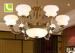 E27 / E26 Crystal Ceiling LED Chandelier Lights With Superior Electroplating