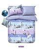 Queen and King Size Cotton Bed Set 4 Pieces Eco-friendly Printing