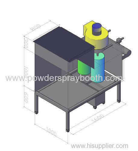 manual paiting booth system