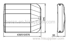 High Efficient IP66 90W LED Street Light