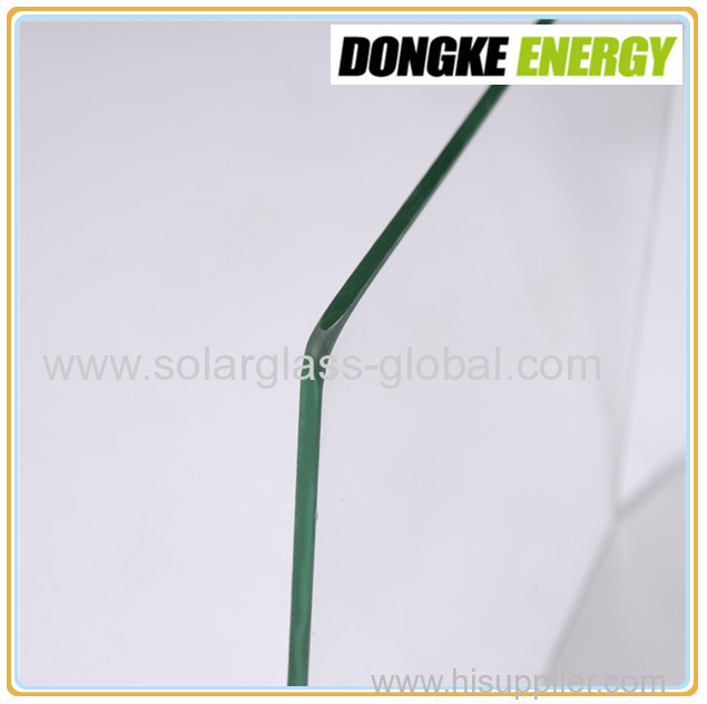 5.0mm low iron solar tempered glass (float)
