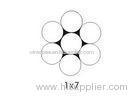 High Strength Non Rotating Steel Aircraft Cable 1x7 Vinyl Coated