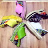 WHOLESALE REAL LEATHER FLORAL WEDGE BLACK PINK YELLOW GREEN WHITE