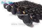 Tangle Free 14-16 Inch Hair Extensions , Long Deep Wave Human Hair