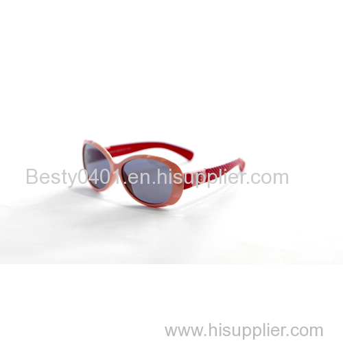 UV400 eyes protecting sunglasses pink and cute girls sunglasses polarized sunglasses