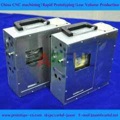 Aluminium rapid prototyping by CNC machining