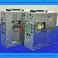 Aluminium rapid prototyping by CNC machining