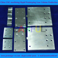 Aluminium rapid prototyping by CNC machining