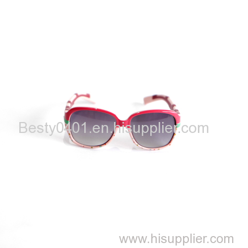 2015 girls sunglasses Children sunglasses Beautiful red flower frame sunglasses