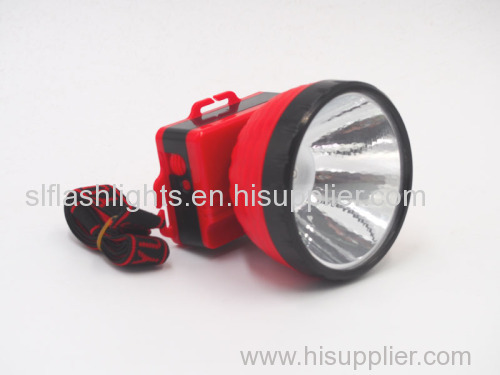 Best Plastic LED Head Flashligth Dry Battery