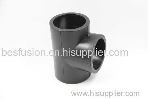 HDPE Socket Fusion Fittings Tee PE Pipe Fittings