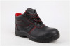 Hihgt labor insurance shoes-Pu sole and First layer leather