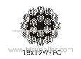High Strength Non Rotating Wire Rope 18x19 Warrington stranded wire rope