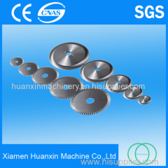 Tungsten carbide slitting blade for cutting silicon steel