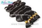 Black / Highlighted Kinky Curl / Deep Wave 100% Human Hair Bulk For Black Women
