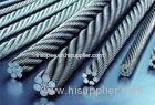 High Tensile Strength Forged Flattened Strand Wire Rope 6V x 19